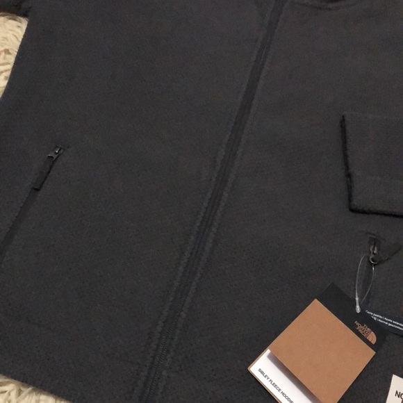 NWT🎉The NorthFace Sibley Hoodie/Jacket-Charcoal-Sz S-Full Zip Front-Zip Pockets - Picture 16 of 16